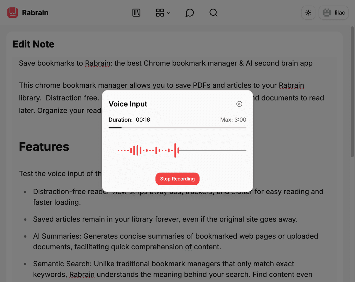 Voice Memos & Speech-to-Text AI